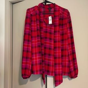 Brand new Ann Taylor tie blouse